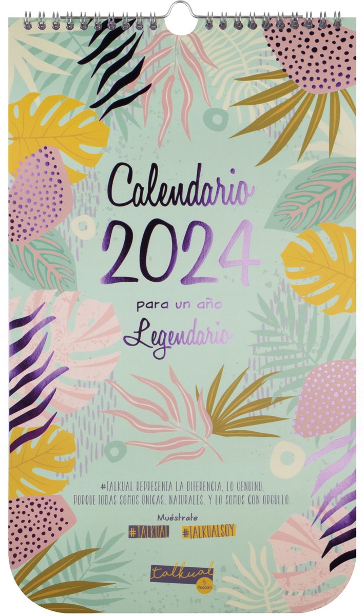 Calendario 2024 escribir iman xs - Librería Rayuela