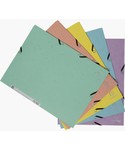 Carpeta con Gomas Carton A4 Aquarel Colores Surtidos          522149