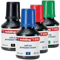 Tinta para rellenar marcadores Código T-25 30 ml Negro