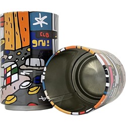 | *CLB CUBILETE METALICO -TIMES SQUARE-