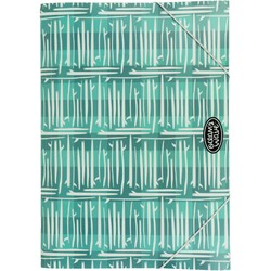 Carpeta Folio Polipropileno Gomas y Solapas Mako