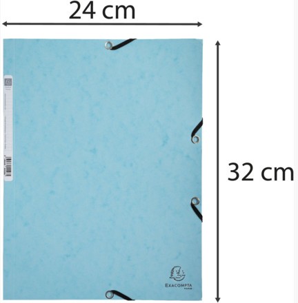 Carpeta con Gomas Carton A4 Aquarel Colores Surtidos          522149